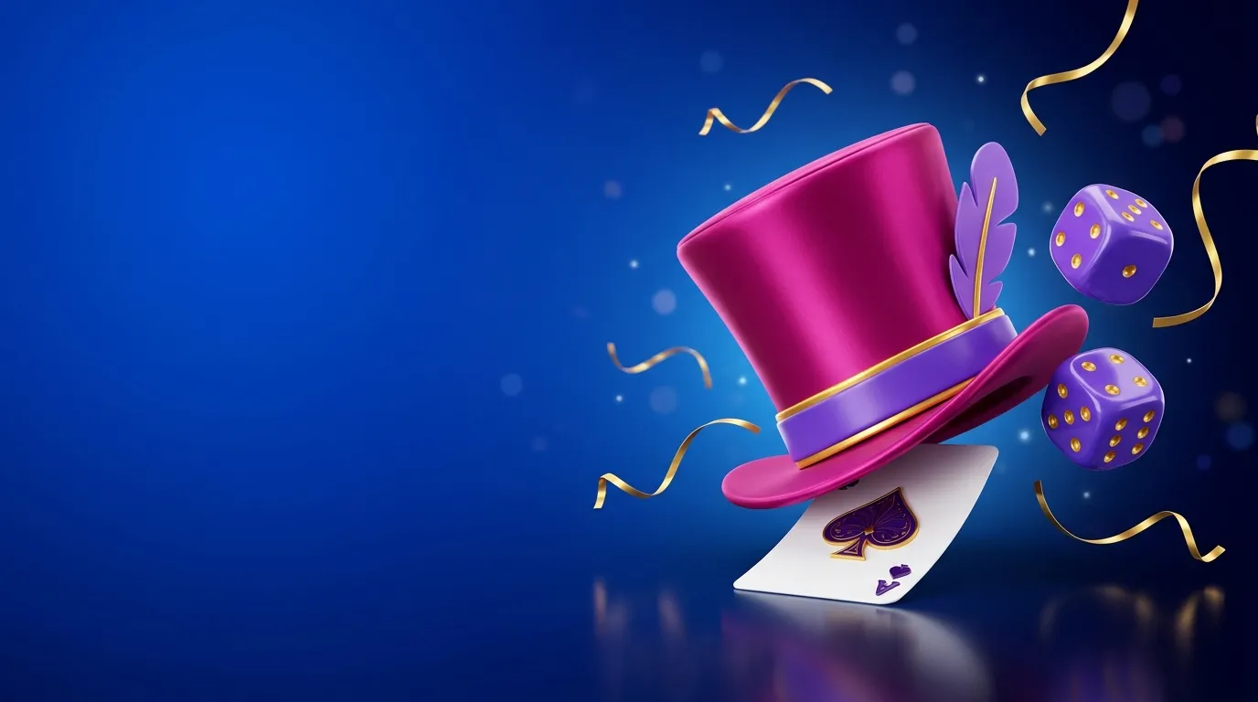 Charmius Casino Satin top hat with dice 20260915100052